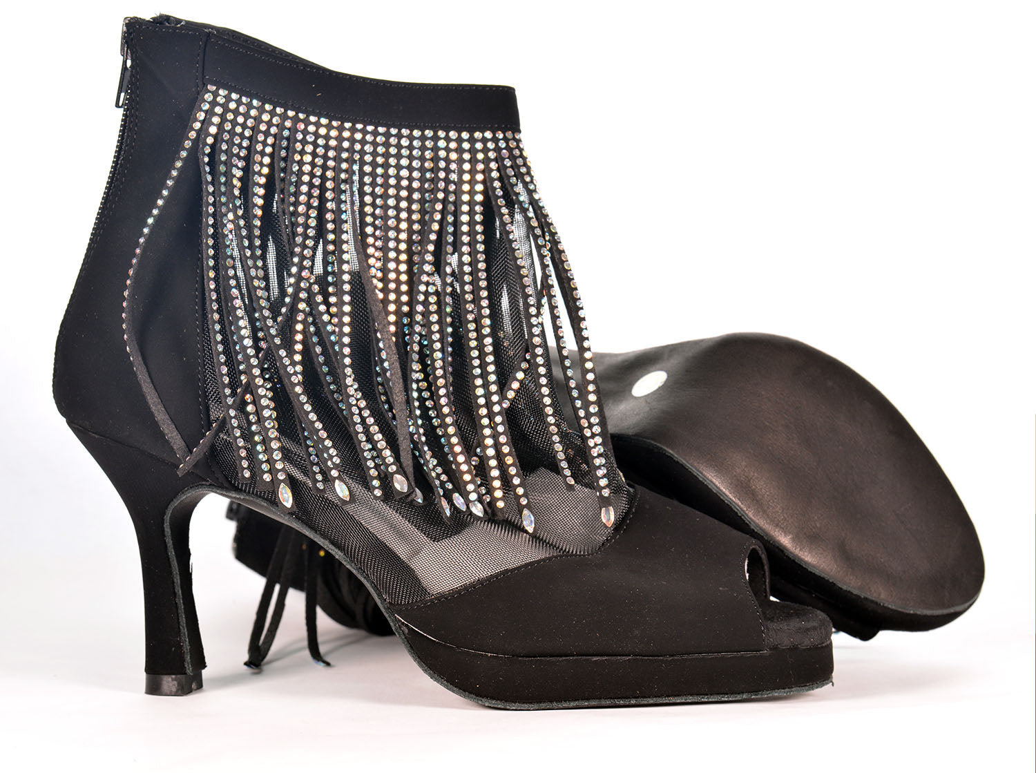 37 - Sofia Nero Plateau Cuoio